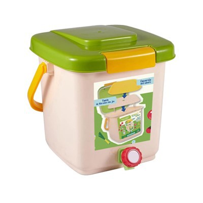 Cestino per compost da cucina in plastica 8L