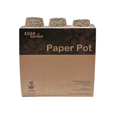 Vasi di carta D6 cm x 60 pezzi